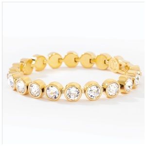 Touchstone Crystal by Swarovski Golden Crystal Ice bracelet